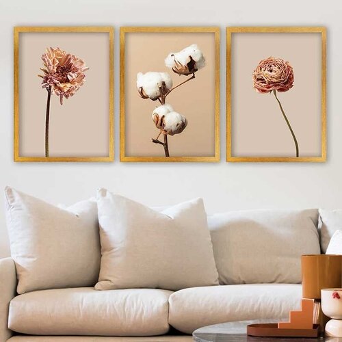 Wallity Set uramljenih slika 3AC_2955490, 3 Dela Cene