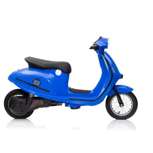Ramiz Otro&amp;scaron;ki Scooter Vespa Retro 23 Modra 24V 350W Slike