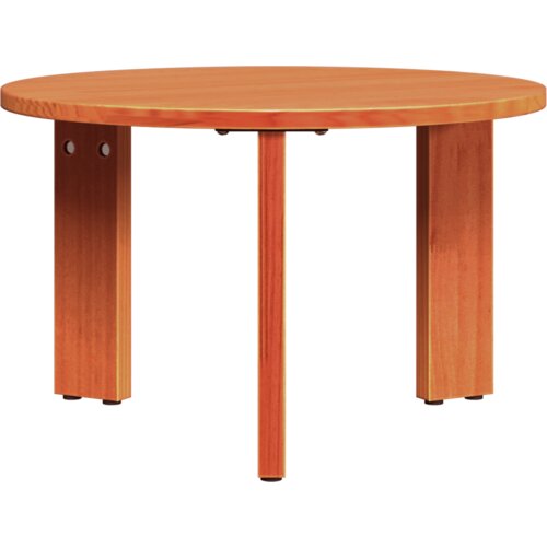  Set stolića za kavu 3 pcs Vo&amp;scaron;tano smeđa 47.5 x 47.5 x 27 cm Slike