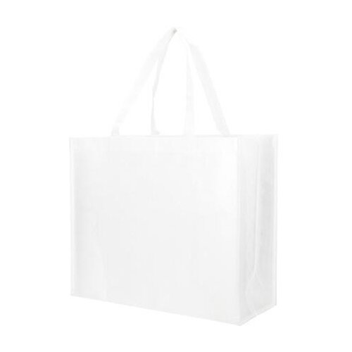  Vrečka nakupovalna lang tote bag 38x42x10cm PROMOCIJA - BELA Cene