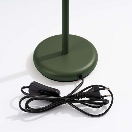 Stolna sollux SL.1624 - stona lampa karbon 1xGU10/10W/230V zelena Slike
