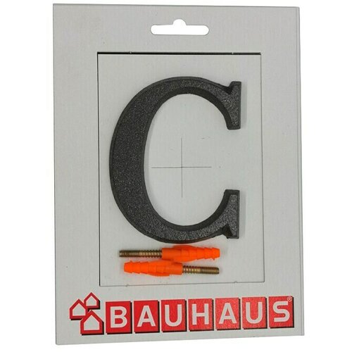 Kućni broj C (Visina: 80 mm, Crne boje, Aluminij) Cijene