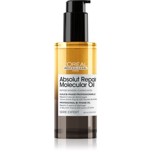 L´Oréal Paris Serie Expert Absolut Repair Molecular hranjivo ulje za kosu za oštećenu kosu 90 ml Cijene