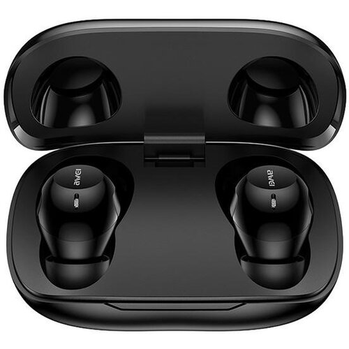 Awei bluetooth 5.4 T20 enc tws etui za slu&amp;scaron;alke za telefon črna, (21968780) Slike