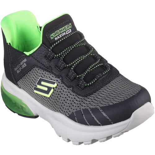 Skechers Tenisice &amp;#039;RAZOR AIR - HYPER-BRISK&amp;#039; siva / svijetlozelena Slike