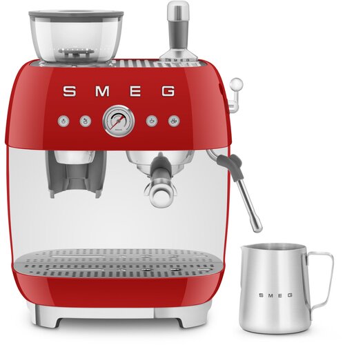 Smeg Električni aparat za kavu Smeg EGF03RDEU Crvena Slike