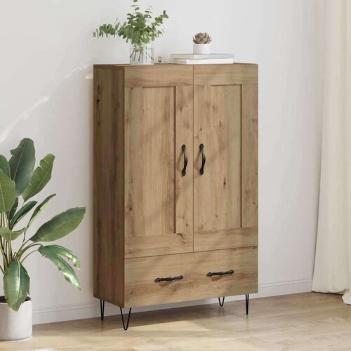 vidaXL Highboard Umjetnički hrast 69,5 x 31 x 115 cm Konstruirano drvo Cijene