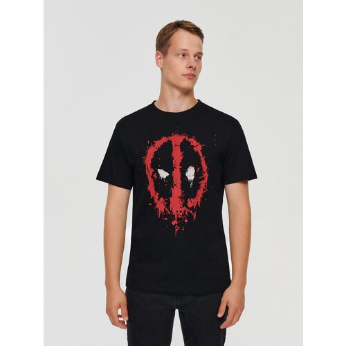 House - Majica kratkih rukava s printom Marvel - Crna Slike