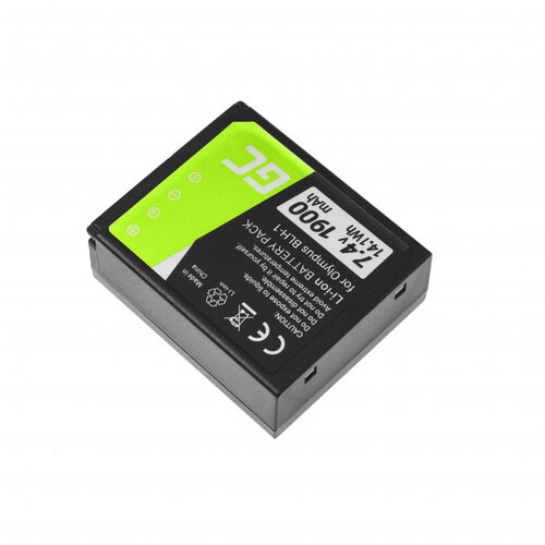 Green cell baterija PS-BLH1 za olympus E-M1 mark ii, 1900 mah kompatibilnost s originalnom baterijom Slike