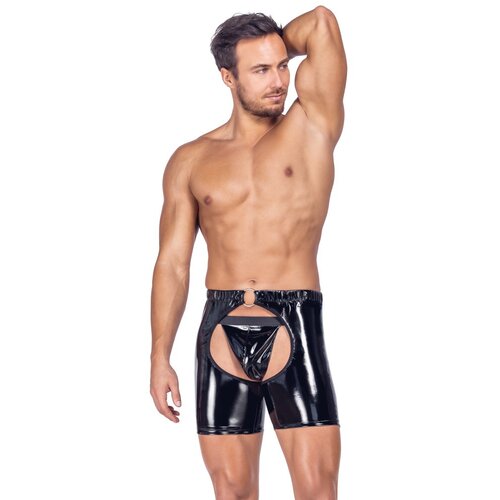 Black Level Vinyl Crotchless & Backless Chaps & String 2890550 Black S Cijene