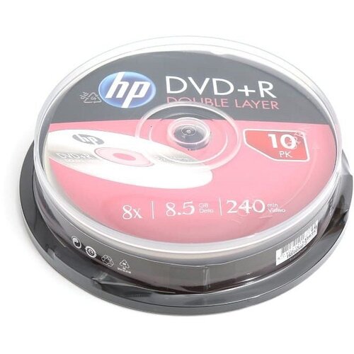 HP DUAL DVD+R 8.5GB 8X 10 Cake (13869) Cene