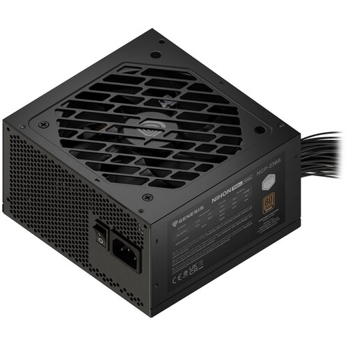 Genesis Nihon 750NM enota za napajanje 750 W 20+4 pin ATX ATX Črna Slike