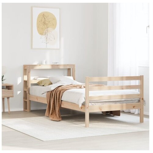 vidaXL Okvir kreveta bez madraca 100x200 cm konstruirano drvo Cijene