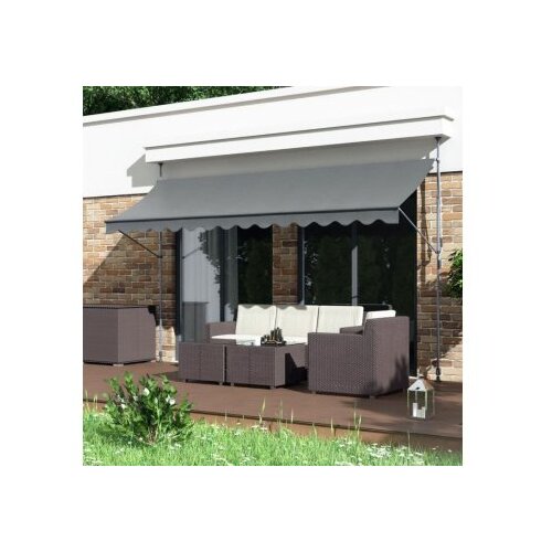 MULTIGARDEN tenda za terasu i balkon sa podešavanjem visine 3x1.2m gray multigarden AW-016 3X1.2 gr Cene