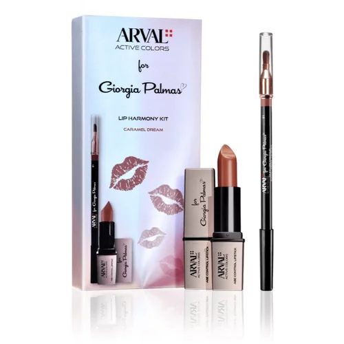 Arval THE LIP HARMONY KIT Caramel Dream make-up set (za žene)