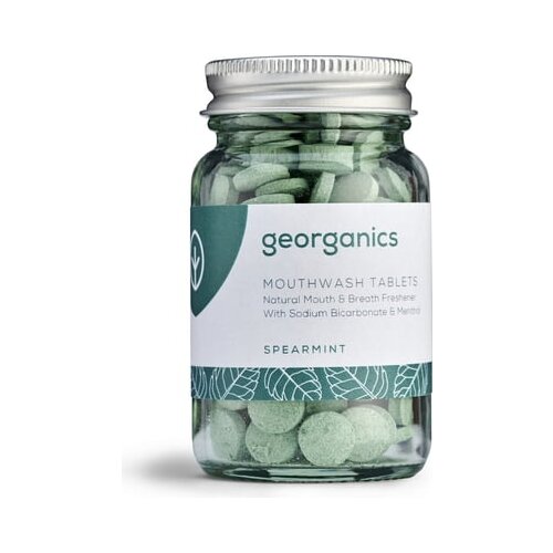 Georganics Mouthwash Tablets - Spearmint Slike