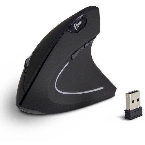 InterTech Eterno KM-206R USB brezžična za desničarje optična vertikalna mi&scaron;ka Cene
