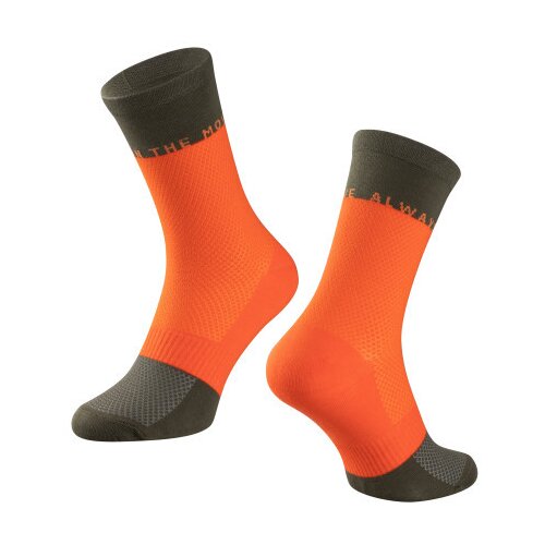 Force čarape move, orange-zelena l-xl/42-46 ( 90085768 ) Slike