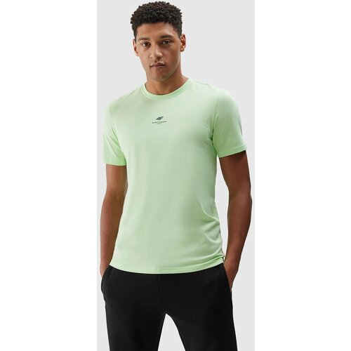 4f Men's T-shirt regular - green Slike
