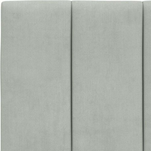 VidaXL Okvir kreveta s LED svjetlima svjetlosivi 100x200 cm bar&amp;scaron;unasti Slike