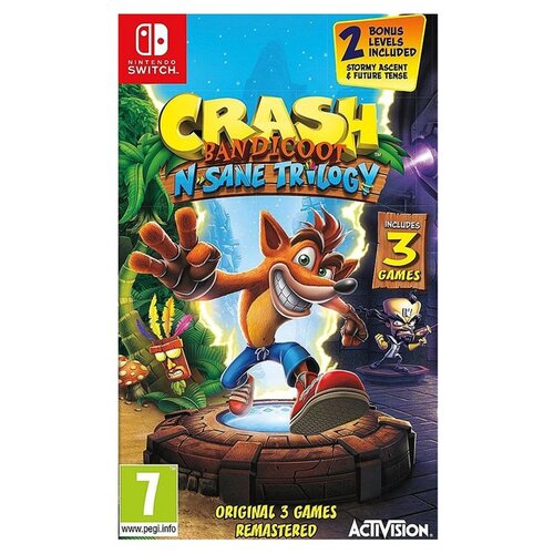 Activision Blizzard Switch Crash Bandicoot N. Sane Trilogy Cene