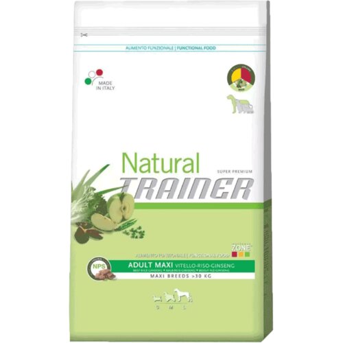 Natural trainer Adult Maxi - govedina in riž 12 kg Cene