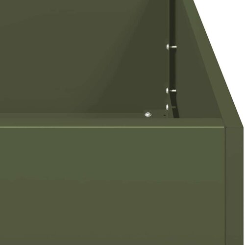 vidaXL Sadilnik Olive Green 120x40x40 cm Hladno valjano jeklo Cene