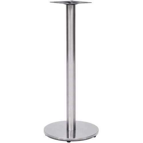 VidaXL Noga za bistro stol srebrna &amp;Oslash; 45 x 107 cm od nehrđajućeg čelika Slike
