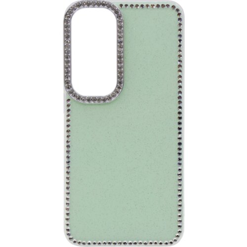 Chameleon Gumiran ovitek (TPUD) za Samsung Galaxy S24 / S25, zelen rob Cene