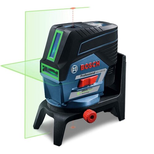 Bosch kombinovani laser sa zelenim linijama lasera gcl 2-50 cg sa rm 2 nosačem, baterijom i punjačem u l-boxx koferu Slike