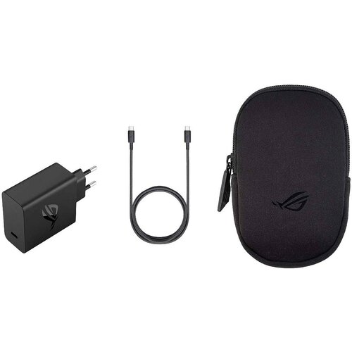 Asus ROG 65W Adapter ; 1,2m USB-C polnilnik za mobilne telefone s funkcijo za hitro polnjenje USB-C&reg; črna, (20421542) Cene