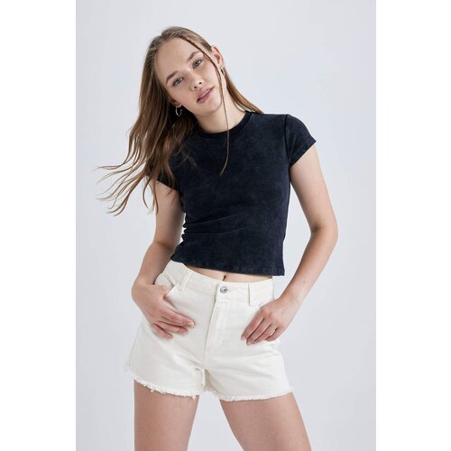Defacto Slim Fit Camisole Short Sleeve T-Shirt Slike