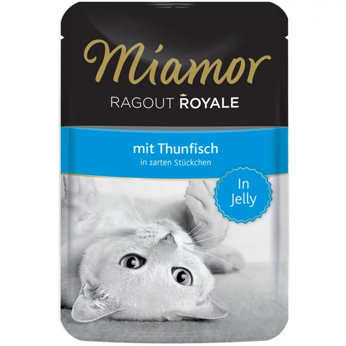 Miamor Ragout Royale v želeju 22 x 100 g - Tuna