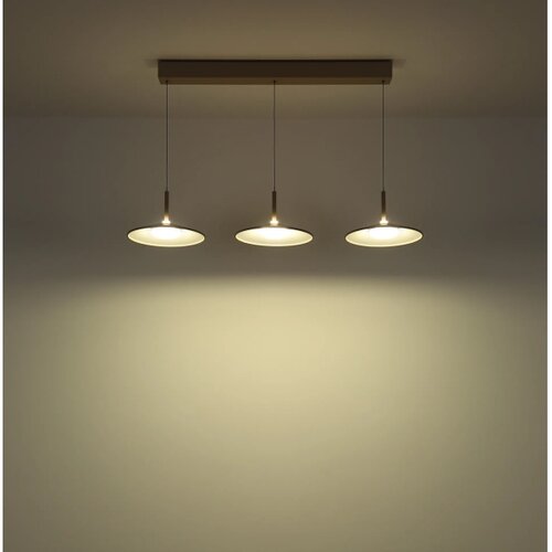 Globo 15635SA-3H - led luster na sajli lampone LED/24W/230V 4000K bež Slike