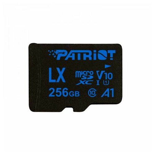 Patriot Micro SDXC 256GB LX Series Class V10 A1 PSF256GLX11MCX memorijska kartica Slike