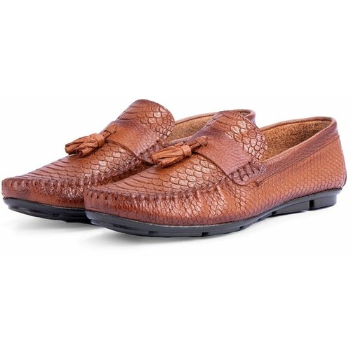 Ducavelli Array Genuine Leather Men's Casual Shoes, Rog Loafers Cene