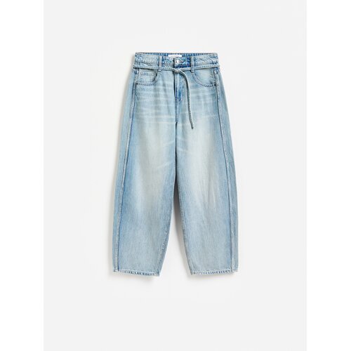 Reserved LADIES` JEANS TROUSERS & BELT - plavo Cijene