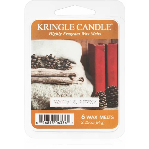 Kringle Candle Warm & Fuzzy vosek za aroma lučko 64 g