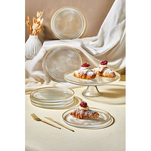 Hermia Set dezertnih tanjira, 7 komada, Providni Cene