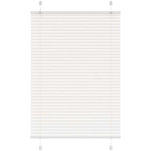 vidaXL Plisirana roleta bijela 85x150 cm širina tkanine 84,4 cm Cene