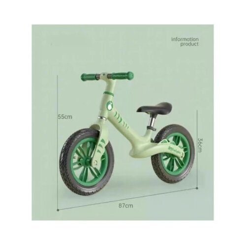 Winner Bike Bicikle BIC.12 BALANCE BIKE GREEN Slike