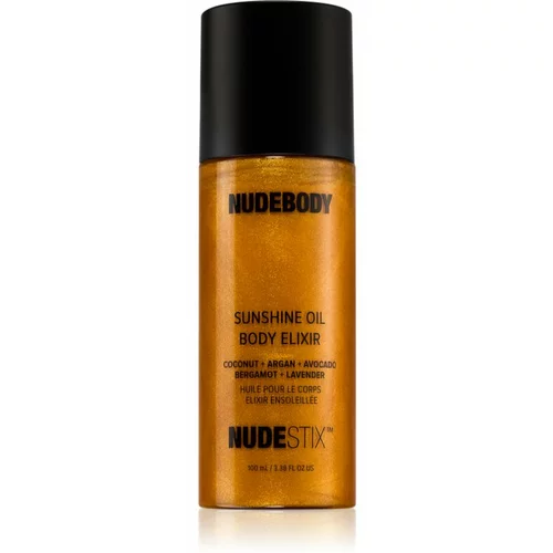 Nudestix Nudebody Sunshine Oil Body Elixir vlažilno olje za telo z učinkom postopne porjavitve 100 ml