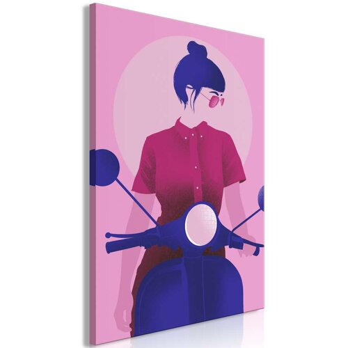  Slika - Girl on Scooter (1 Part) Vertical 40x60 Cijene