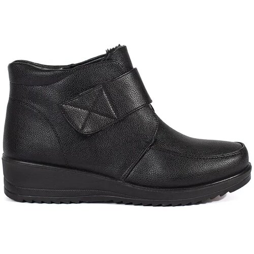  Black insulated women&amp;#039;s wedge boots Slike