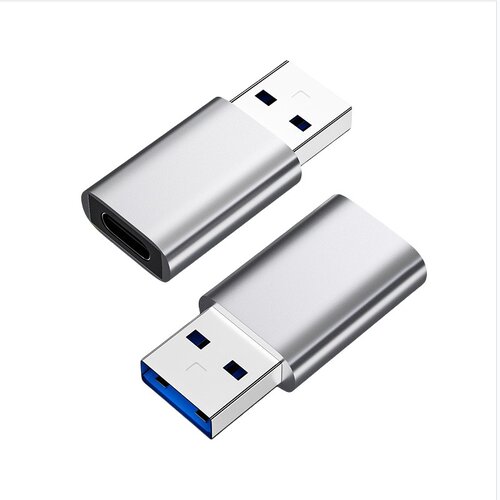 INF USB 3.0 Mo&scaron;ki na Type-C Ženski Adapter za Digitalni Avdio (2 kosa) Grey, (5000291400) Cene