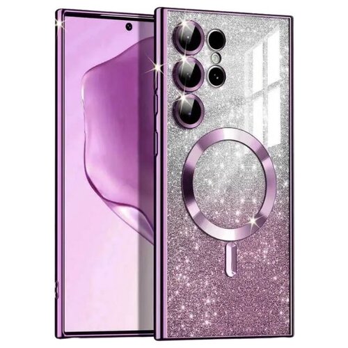 Magsafe glitter maskica Samsung S25 ULTRA Purple Cene