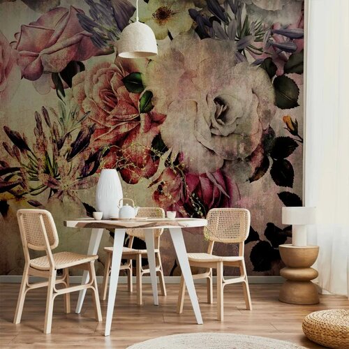  Foto tapeta - Nostalgia Flowers 200x140 Cene