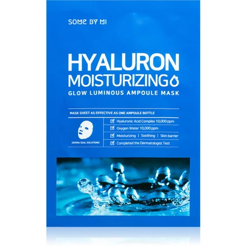 SOMEBYMI Glow Luminous Hyaluron Moisturizing hidratantna sheet maska s hijaluronskom kiselinom 25 g