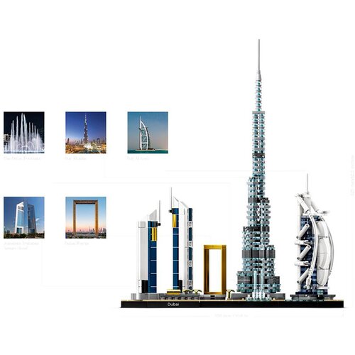 Lego Architecture: Dubai Slike