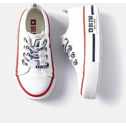 Big Star White children's sneakers Cene